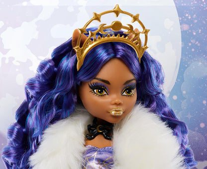 Monster High Howliday Winter Edition Clawdeen Wolf Doll Búp Bê Thời Trang Sưu Tầm Mattel Monster High - ảnh 2 - Collectible D