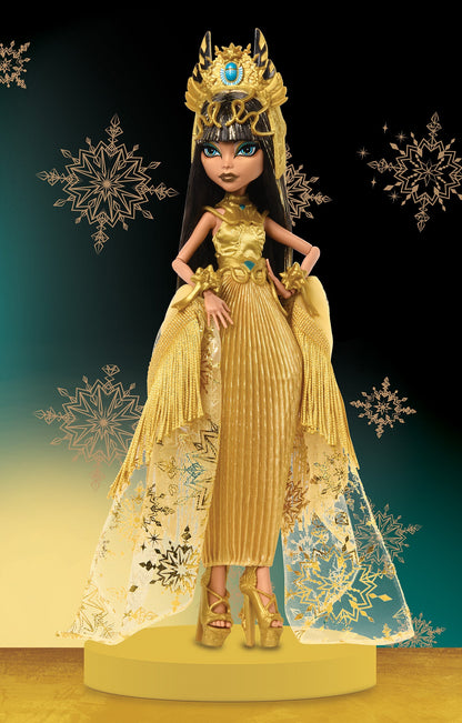 Monster High Howliday Cleo De Nile Doll - Búp bê Sưu tầm Mùa Lễ Hội - Mattel Mattel - ảnh 3 - Collectible Doll