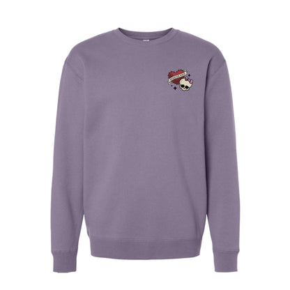 Monster High Cobweb Heart Sweatshirt - Áo Nỉ Unisex Cao Cấp - Mattel Creations - Hình ảnh sản phẩm