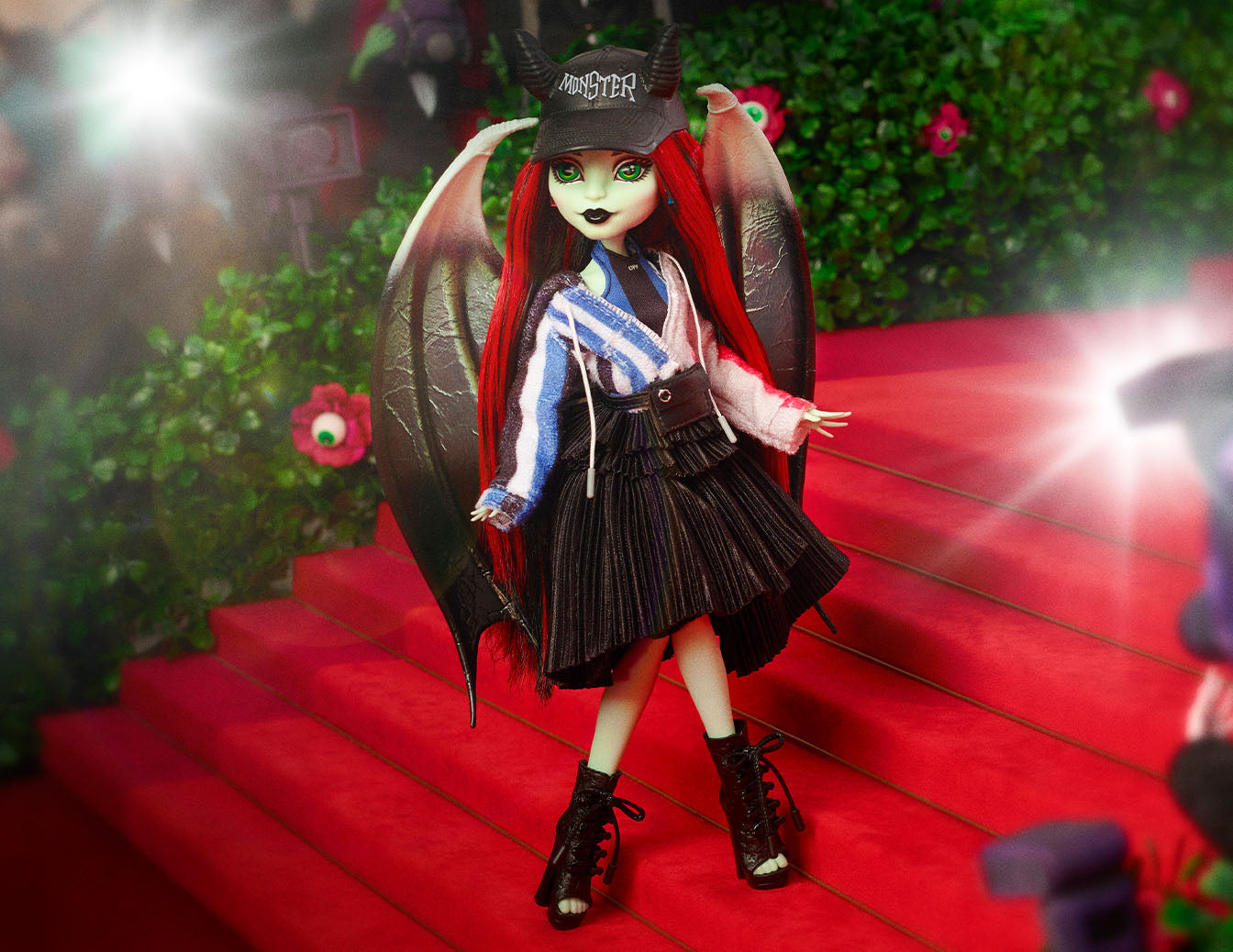Off-White™ c/o Monster High Raven Rhapsody Doll - Búp Bê Sưu Tầm Cao Cấp Mattel Creations Mattel Creations - ảnh 8 - Collecti