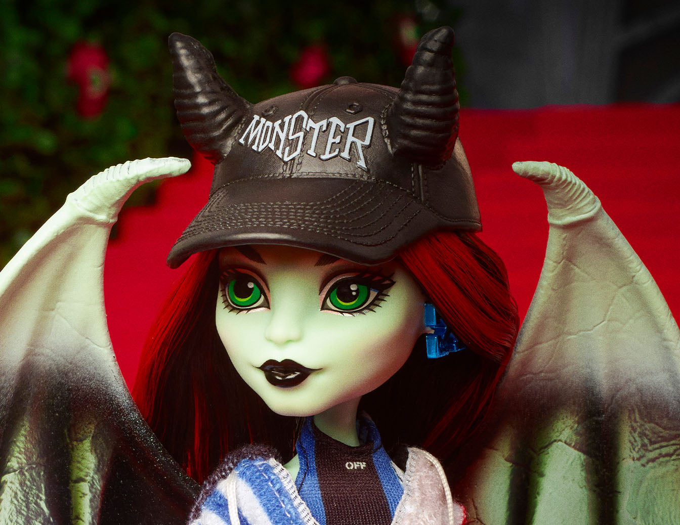 Off-White™ c/o Monster High Raven Rhapsody Doll - Búp Bê Sưu Tầm Cao Cấp Mattel Creations