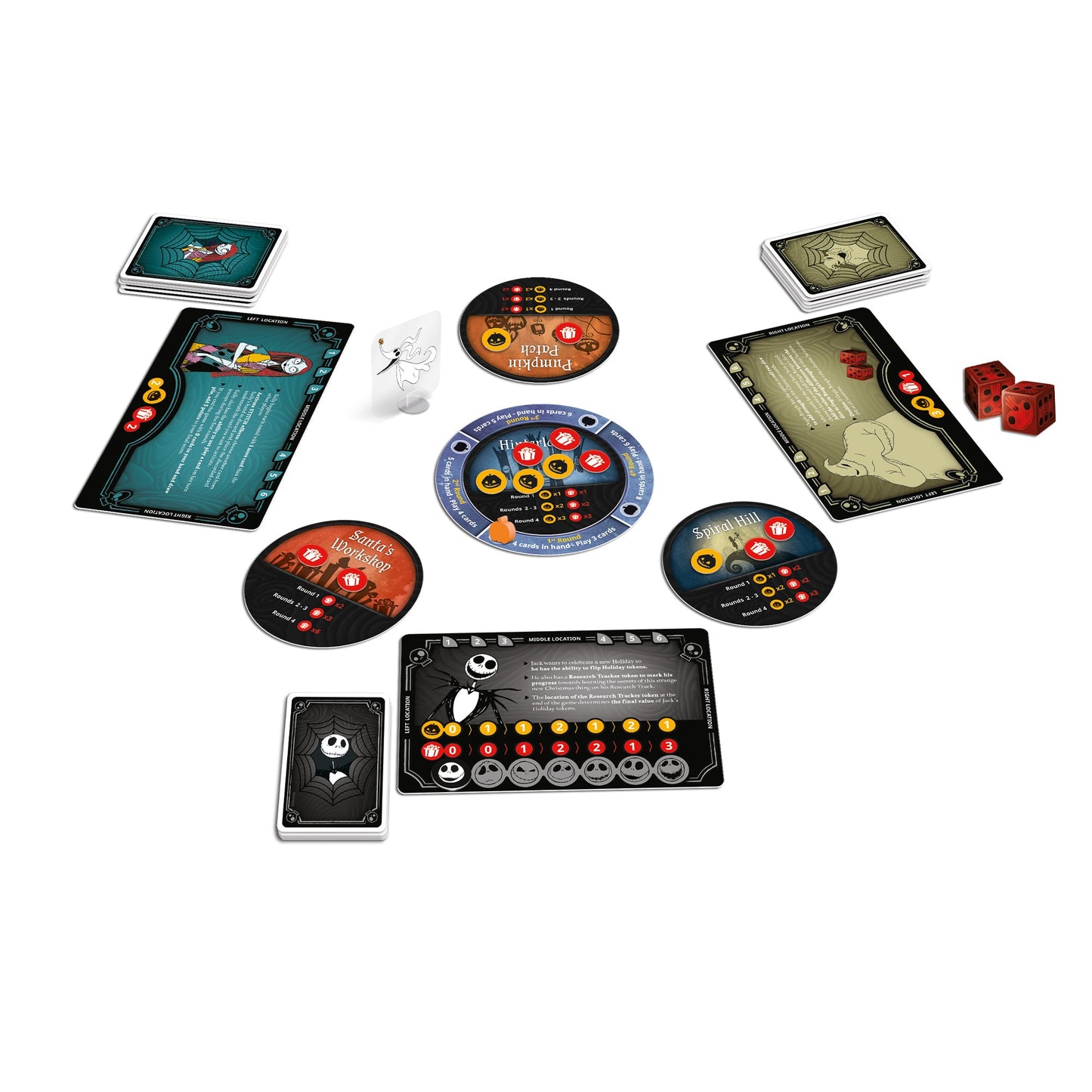 The Nightmare Before Christmas Card Game - Trò chơi thẻ bài chiến thuật - Mixlore