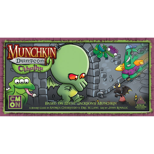Munchkin Dungeon: Cthulhu - Bản Mở Rộng Board Game Chiến Thuật - CMON