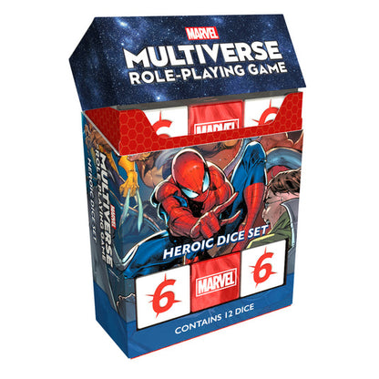 Marvel Multiverse Roleplaying Game Heroic Dice Set - Bộ Xúc Xắc Nhập Vai Cao Cấp - CMON