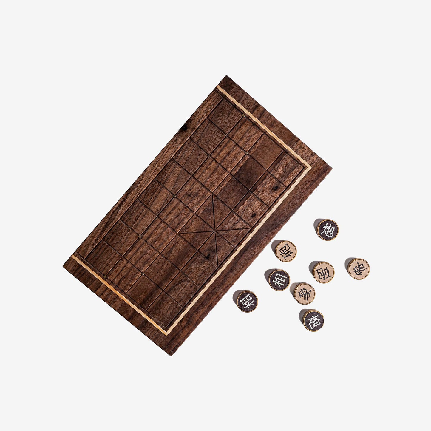 Bộ Cờ Tướng Gỗ Walnut Signature - Maztermind