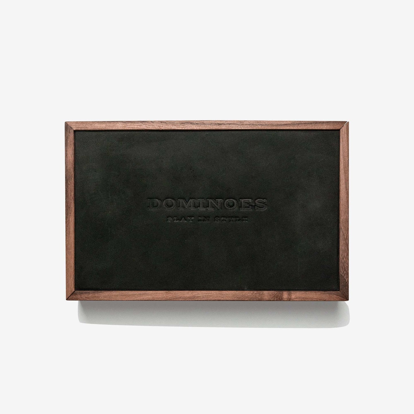 Leather Dominoes Set