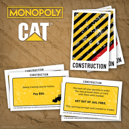 MONOPOLY®: Caterpillar - Cờ tỷ phú chủ đề máy công trình CAT - The Op Games