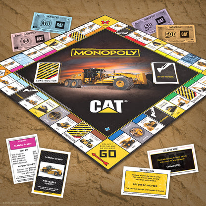 MONOPOLY®: Caterpillar - Cờ tỷ phú chủ đề máy công trình CAT - The Op Games