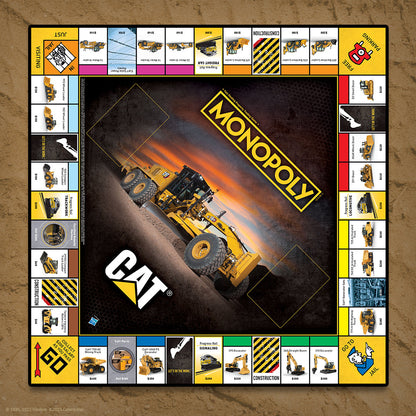 MONOPOLY®: Caterpillar - Cờ tỷ phú chủ đề máy công trình CAT - The Op Games