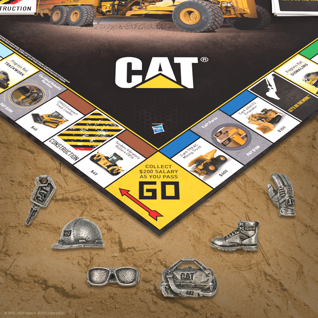 MONOPOLY®: Caterpillar - Cờ tỷ phú chủ đề máy công trình CAT - The Op Games