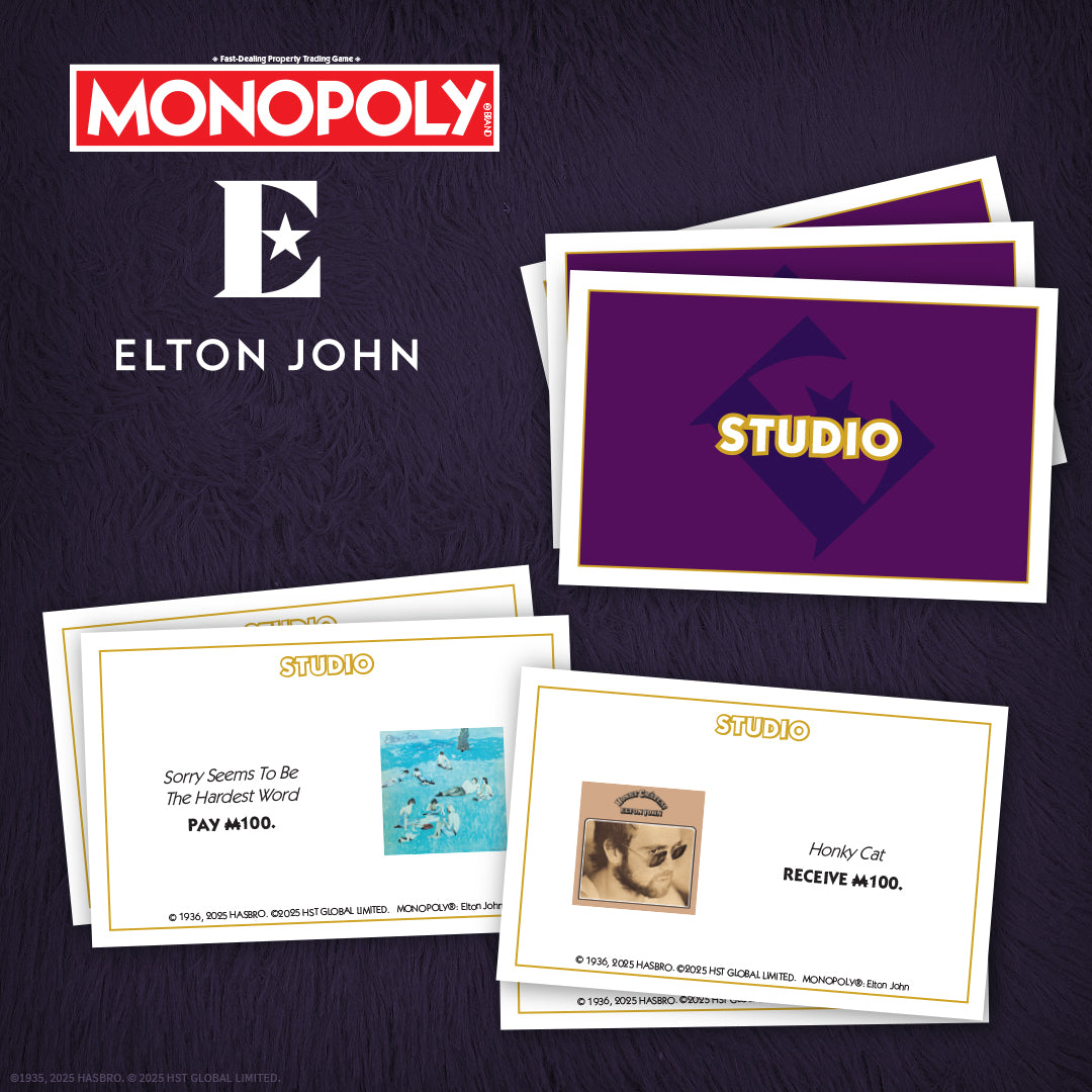 MONOPOLY®: Elton John - Cờ Tỷ Phú Bản Đặc Biệt - The Op Games