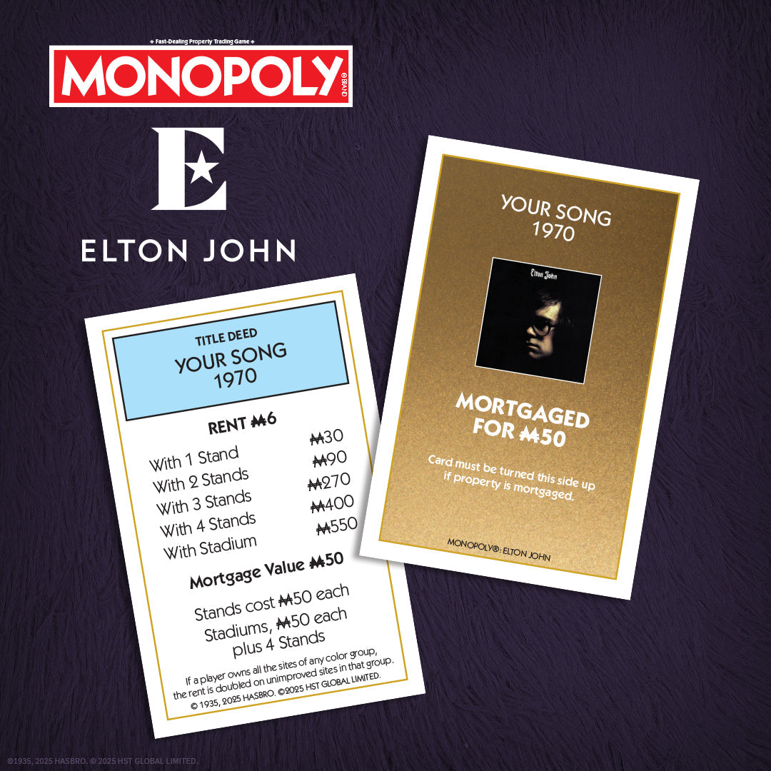 MONOPOLY®: Elton John - Cờ Tỷ Phú Bản Đặc Biệt - The Op Games