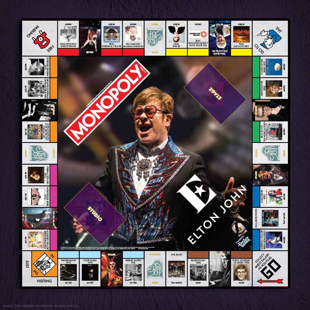 MONOPOLY®: Elton John - Cờ Tỷ Phú Bản Đặc Biệt - The Op Games