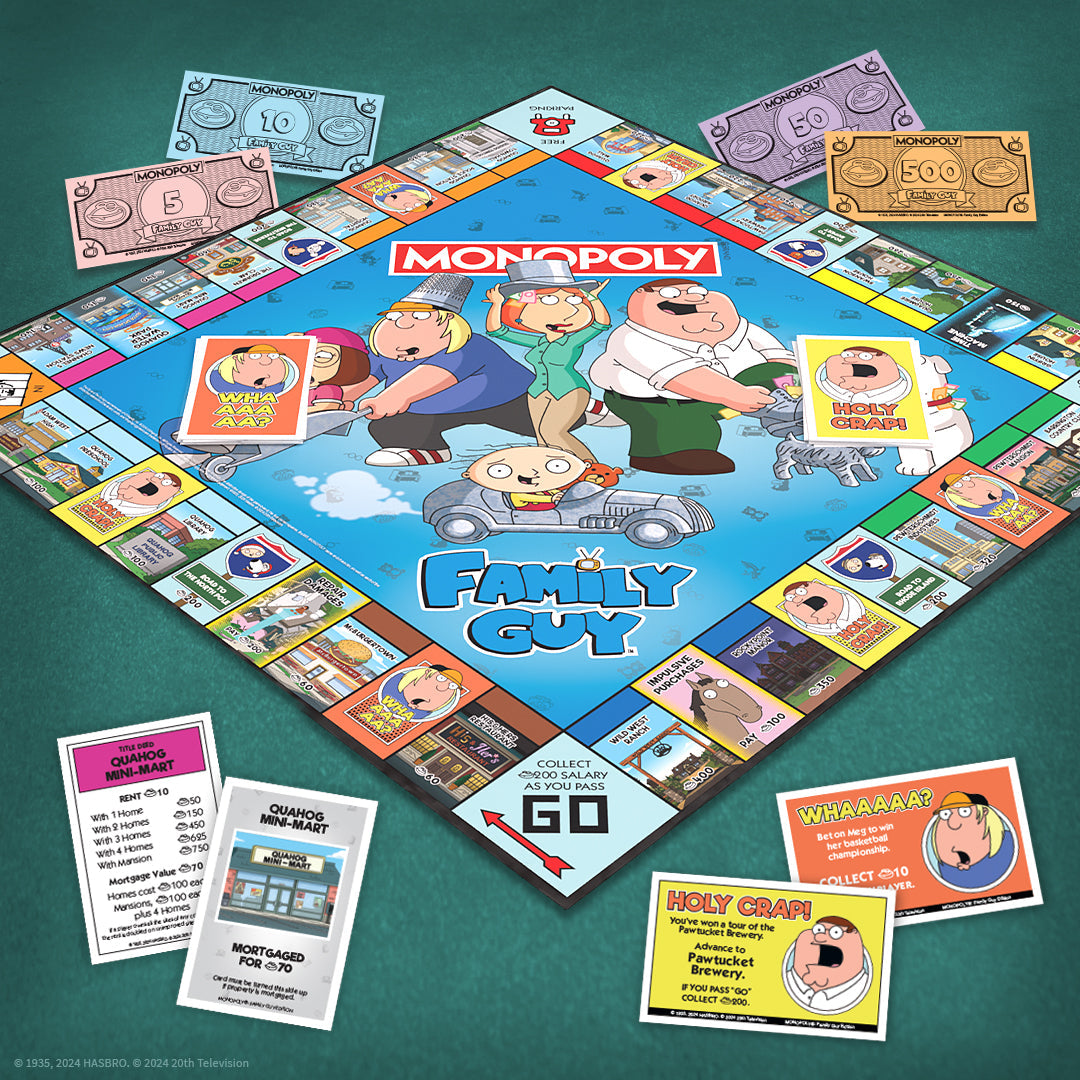 MONOPOLY®: Family Guy - Cờ tỷ phú Board Game - The Op Games