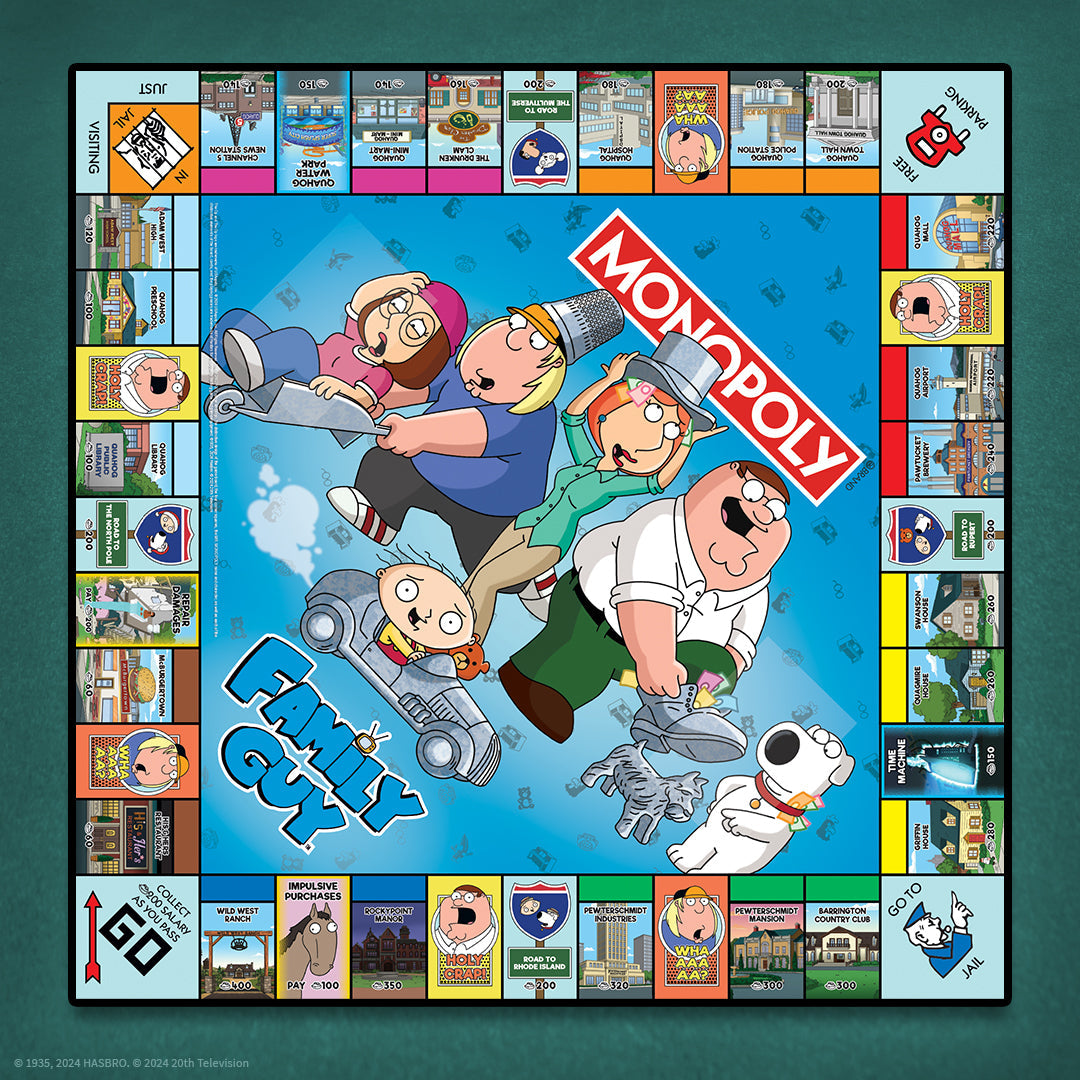 MONOPOLY®: Family Guy - Cờ tỷ phú Board Game - The Op Games