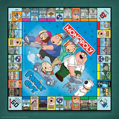 MONOPOLY®: Family Guy - Cờ tỷ phú Board Game - The Op Games