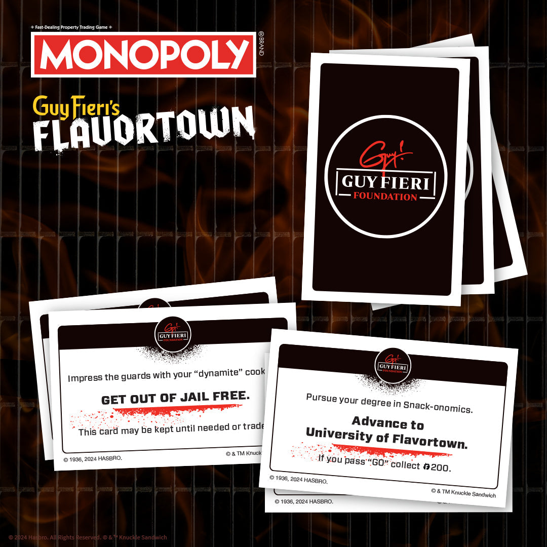 MONOPOLY®: Flavortown - Cờ tỷ phú phiên bản ẩm thực Guy Fieri - The Op Games