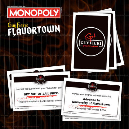 MONOPOLY®: Flavortown - Cờ tỷ phú phiên bản ẩm thực Guy Fieri - The Op Games