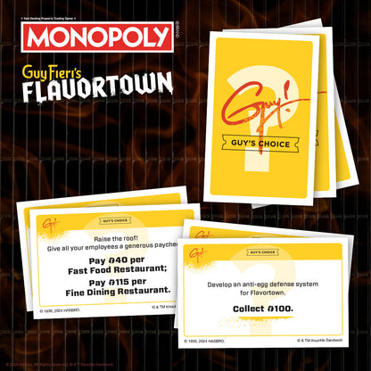 MONOPOLY®: Flavortown - Cờ tỷ phú phiên bản ẩm thực Guy Fieri - The Op Games