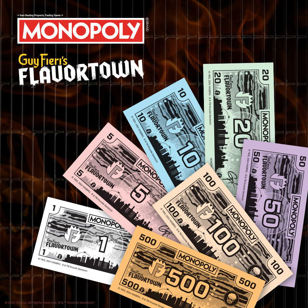 MONOPOLY®: Flavortown - Cờ tỷ phú phiên bản ẩm thực Guy Fieri - The Op Games
