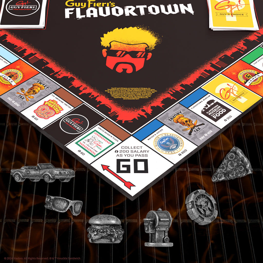 MONOPOLY®: Flavortown - Cờ tỷ phú phiên bản ẩm thực Guy Fieri - The Op Games