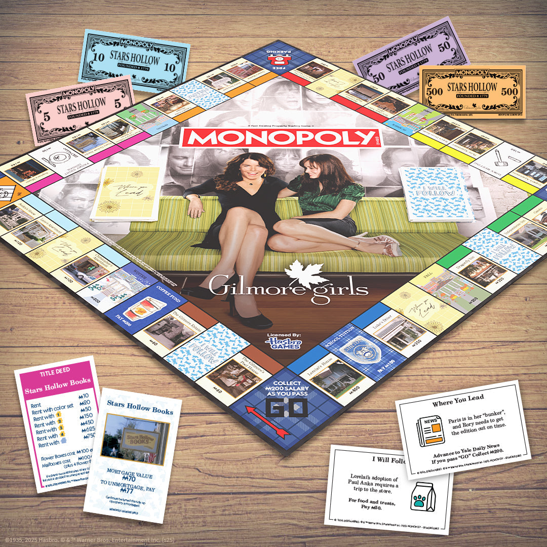 MONOPOLY®: Gilmore Girls - Cờ Tỷ Phú Phiên Bản Phim Gilmore Girls - The Op Games