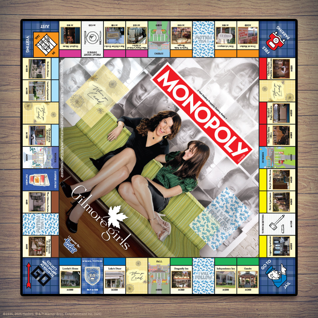 MONOPOLY®: Gilmore Girls - Cờ Tỷ Phú Phiên Bản Phim Gilmore Girls - The Op Games