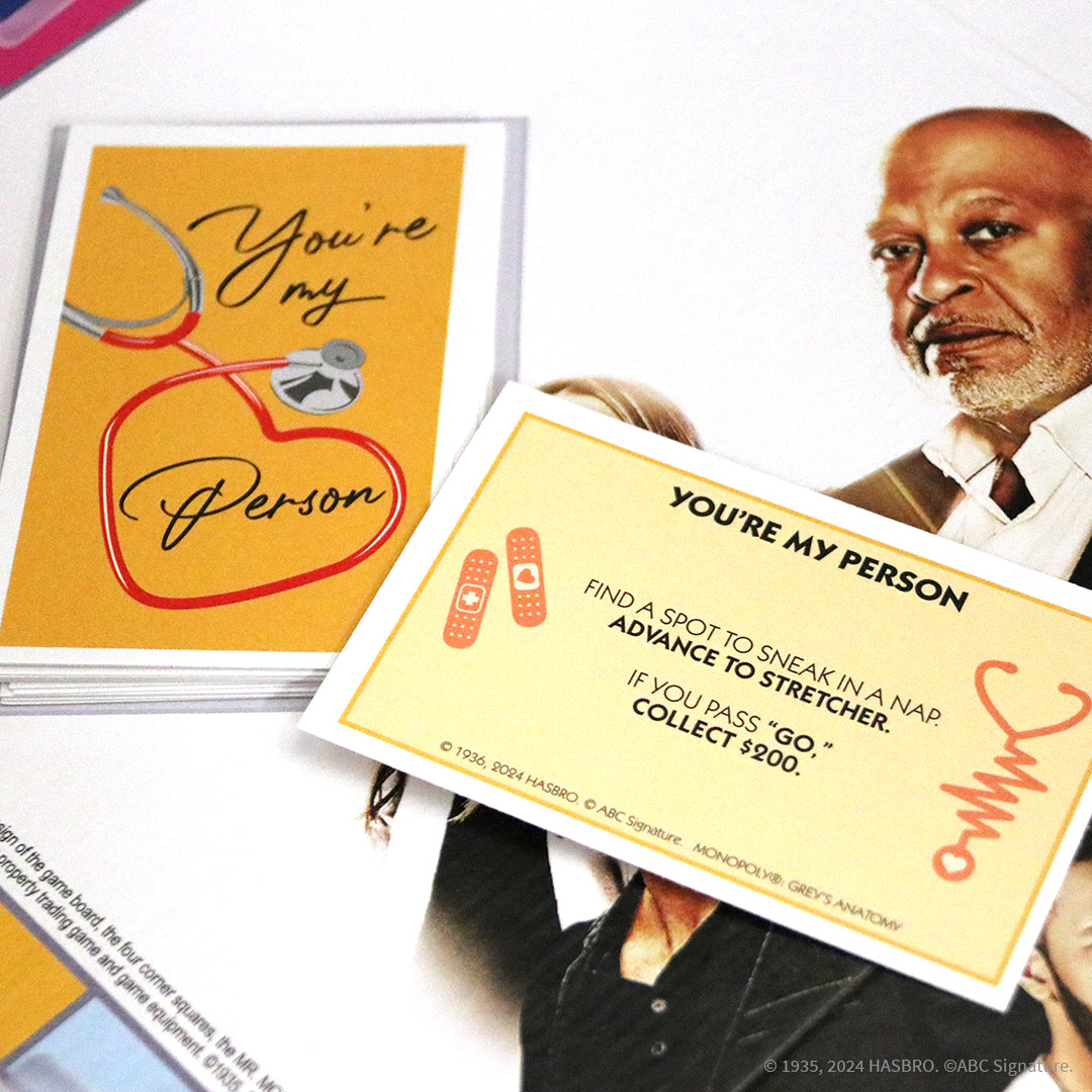 MONOPOLY®: Grey's Anatomy - Trò chơi cờ tỷ phú chủ đề y khoa - The Op Games