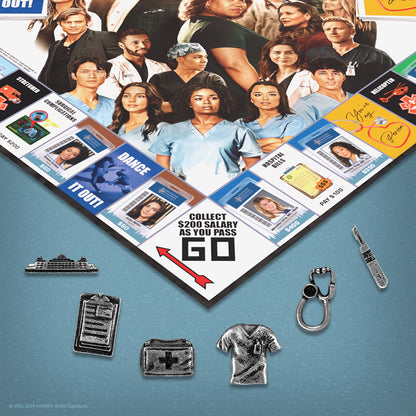 MONOPOLY®: Grey's Anatomy - Trò chơi cờ tỷ phú chủ đề y khoa - The Op Games