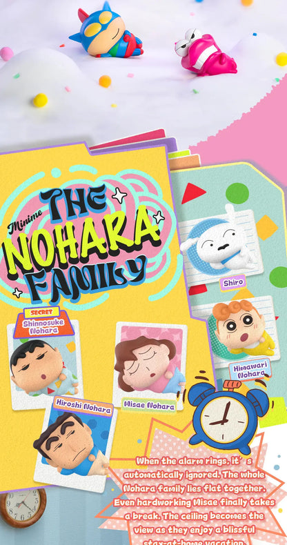 CRAYON SHIN-CHAN MINIME SERIES-LAZY CHILL - Mô hình Blind Box Mini - 52TOYS