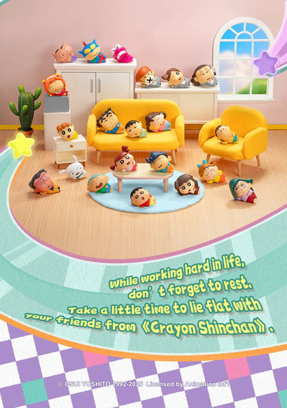 CRAYON SHIN-CHAN MINIME SERIES-LAZY CHILL - Mô hình Blind Box Mini - 52TOYS