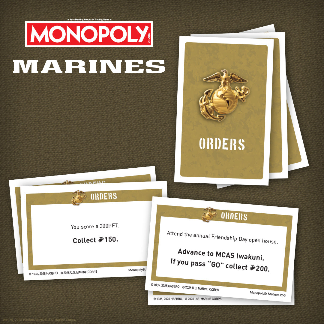 MONOPOLY®: Marines 250th Anniversary - Cờ tỷ phú bản kỷ niệm 250 năm - The Op Games