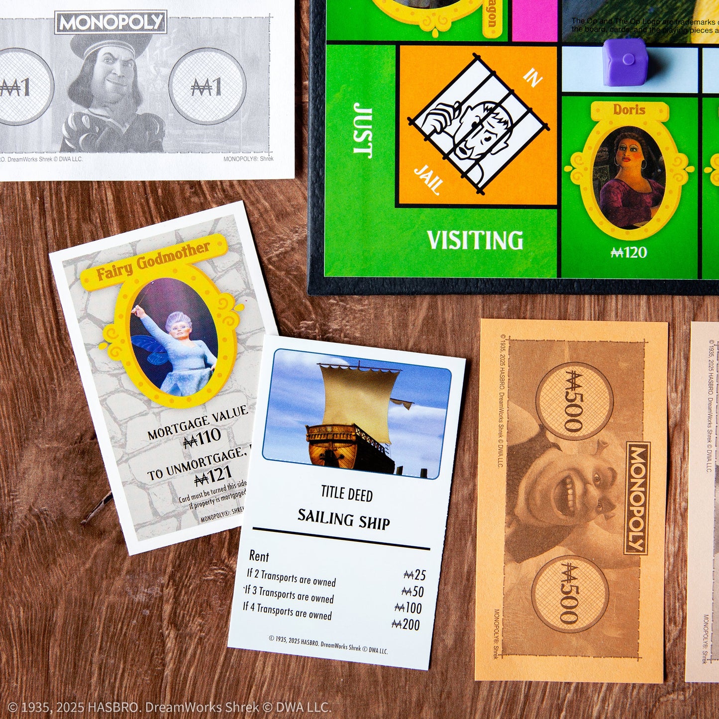 MONOPOLY®: Shrek - Trò chơi Cờ tỷ phú phiên bản Shrek - The Op Games