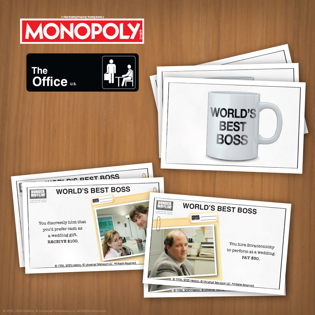 MONOPOLY®: The Office - Trò chơi Cờ tỷ phú phiên bản Văn phòng - The Op Games