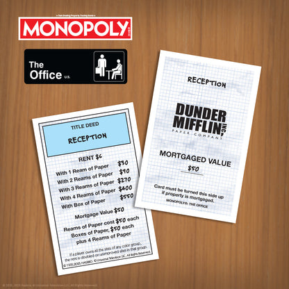 MONOPOLY®: The Office - Trò chơi Cờ tỷ phú phiên bản Văn phòng - The Op Games