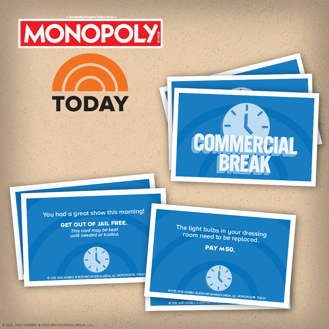 MONOPOLY®: TODAY Show - Board Game Cờ Tỷ Phú Chủ Đề Truyền Hình NBC - The Op Games