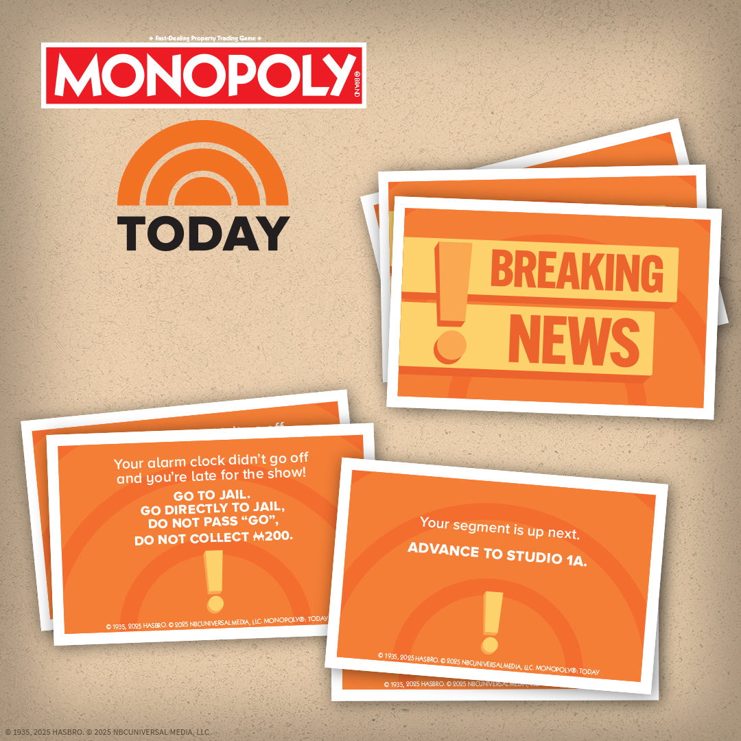 MONOPOLY®: TODAY Show - Board Game Cờ Tỷ Phú Chủ Đề Truyền Hình NBC - The Op Games