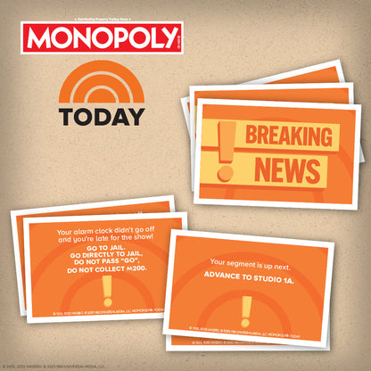 MONOPOLY®: TODAY Show - Board Game Cờ Tỷ Phú Chủ Đề Truyền Hình NBC - The Op Games