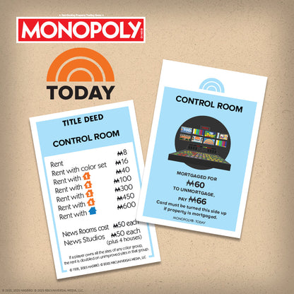 MONOPOLY®: TODAY Show - Board Game Cờ Tỷ Phú Chủ Đề Truyền Hình NBC - The Op Games