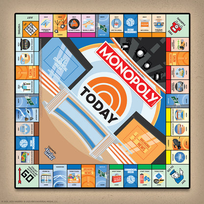 MONOPOLY®: TODAY Show - Board Game Cờ Tỷ Phú Chủ Đề Truyền Hình NBC - The Op Games
