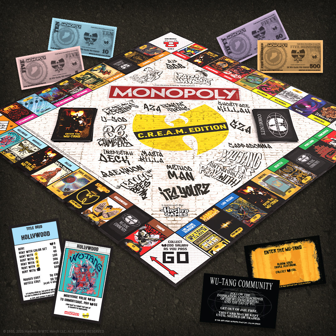 MONOPOLY®: Wu-Tang Clan - Cờ tỷ phú phiên bản Hip-hop - The Op Games