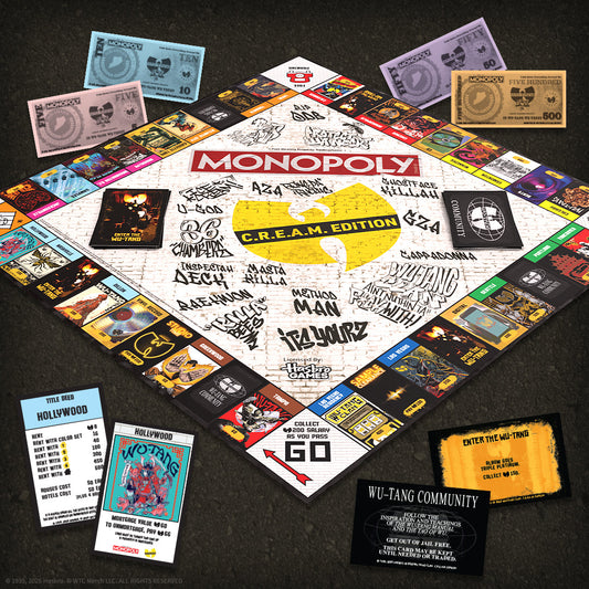 MONOPOLY®: Wu-Tang Clan - Cờ tỷ phú phiên bản Hip-hop - The Op Games