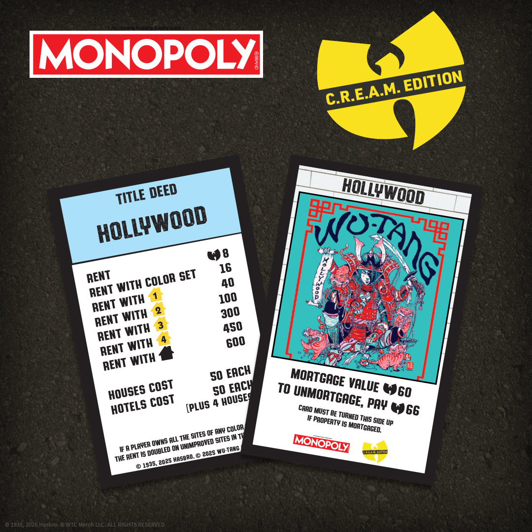 MONOPOLY®: Wu-Tang Clan - Cờ tỷ phú phiên bản Hip-hop - The Op Games