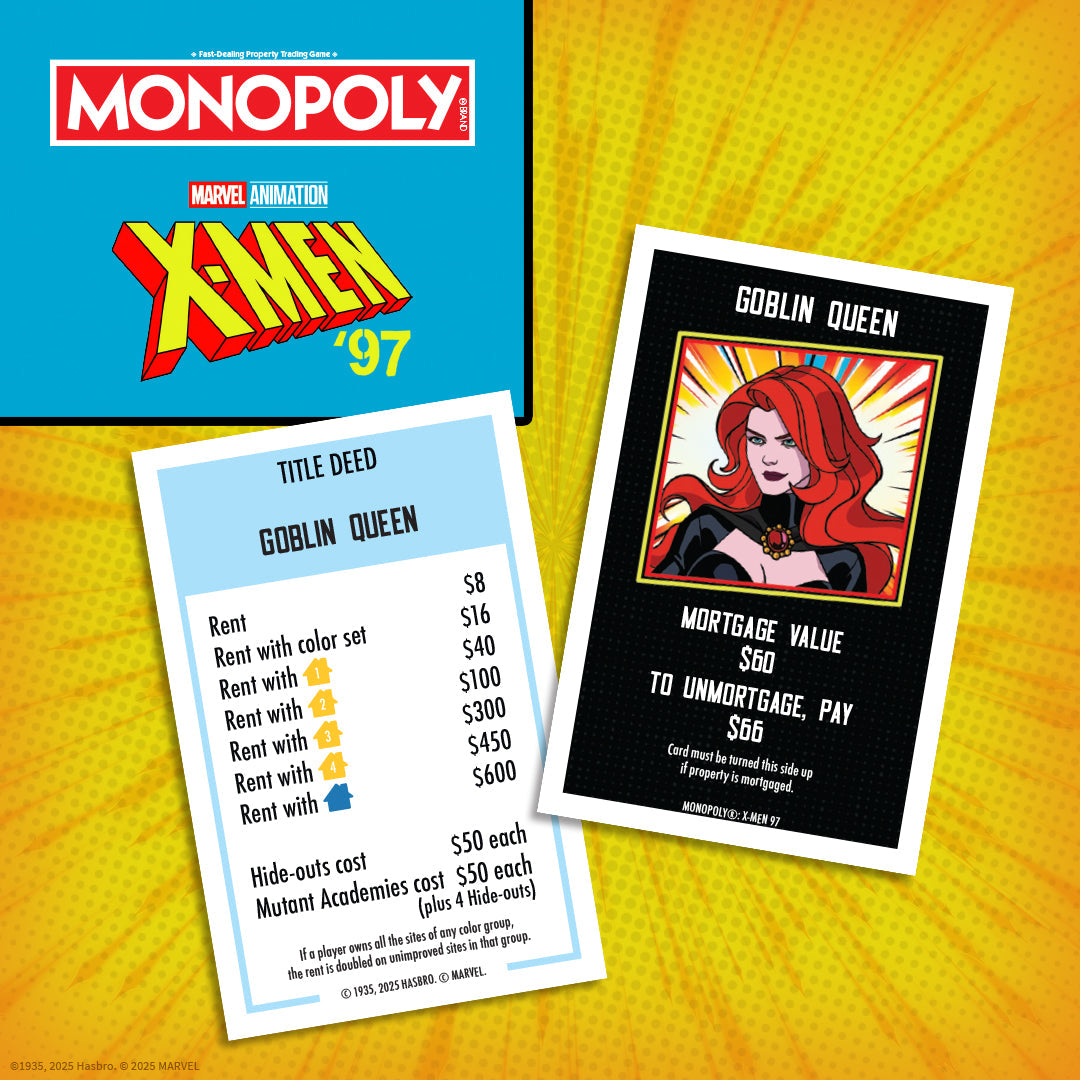 MONOPOLY®: X-Men '97 - Cờ tỷ phú phiên bản Marvel - The Op Games