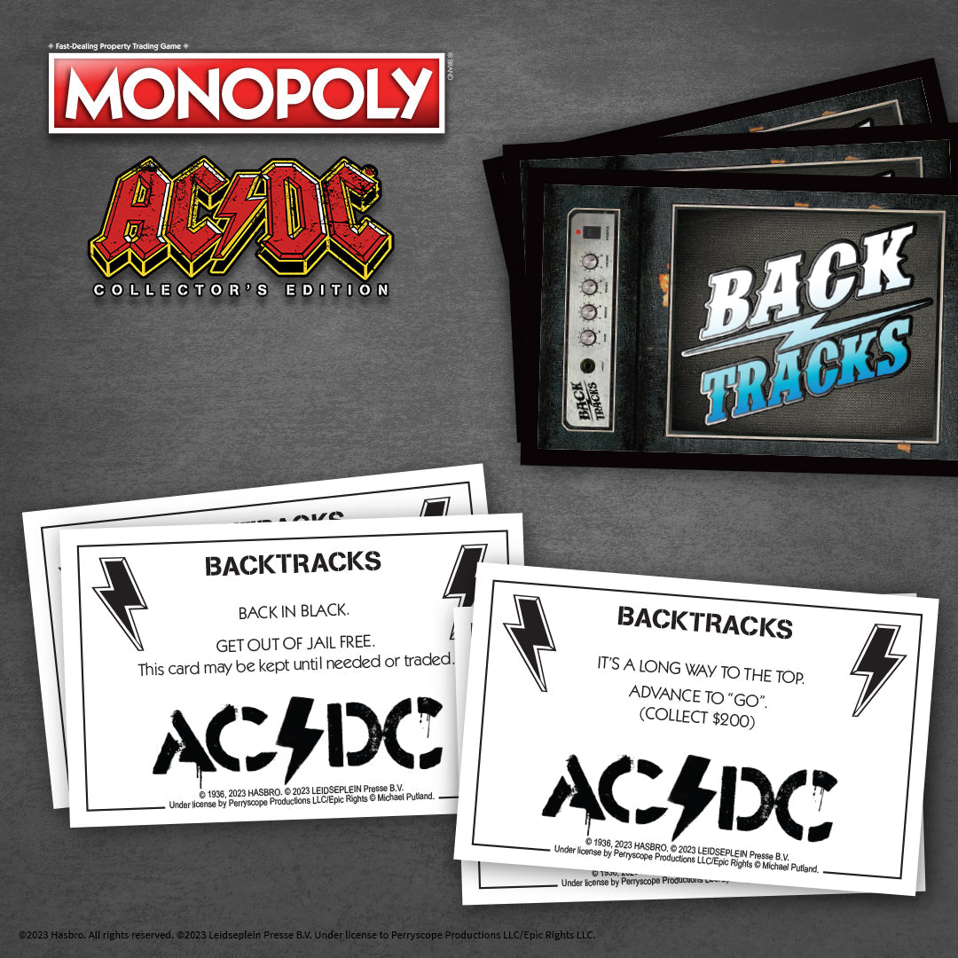 MONOPOLY®: AC/DC - Bộ cờ tỷ phú phiên bản sưu tầm - The Op Games