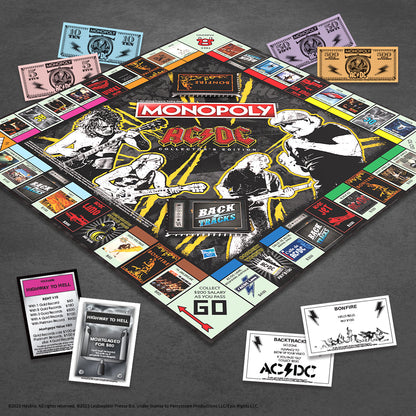 MONOPOLY®: AC/DC - Bộ cờ tỷ phú phiên bản sưu tầm - The Op Games