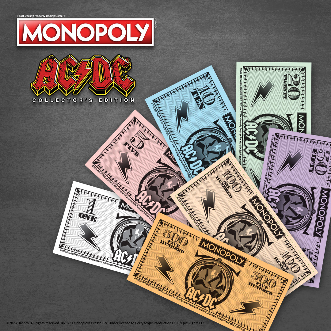 MONOPOLY®: AC/DC - Bộ cờ tỷ phú phiên bản sưu tầm - The Op Games