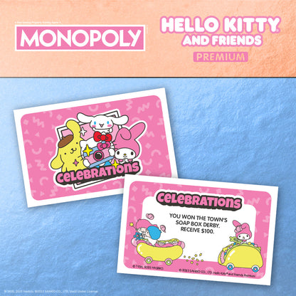 MONOPOLY®: Hello Kitty® and Friends Premium - Cờ Tỷ Phú Bản Cao Cấp - The Op Games