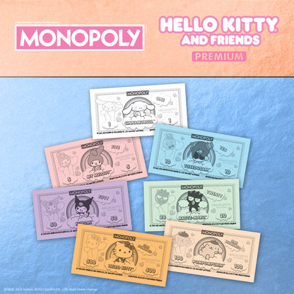 MONOPOLY®: Hello Kitty® and Friends Premium - Cờ Tỷ Phú Bản Cao Cấp - The Op Games