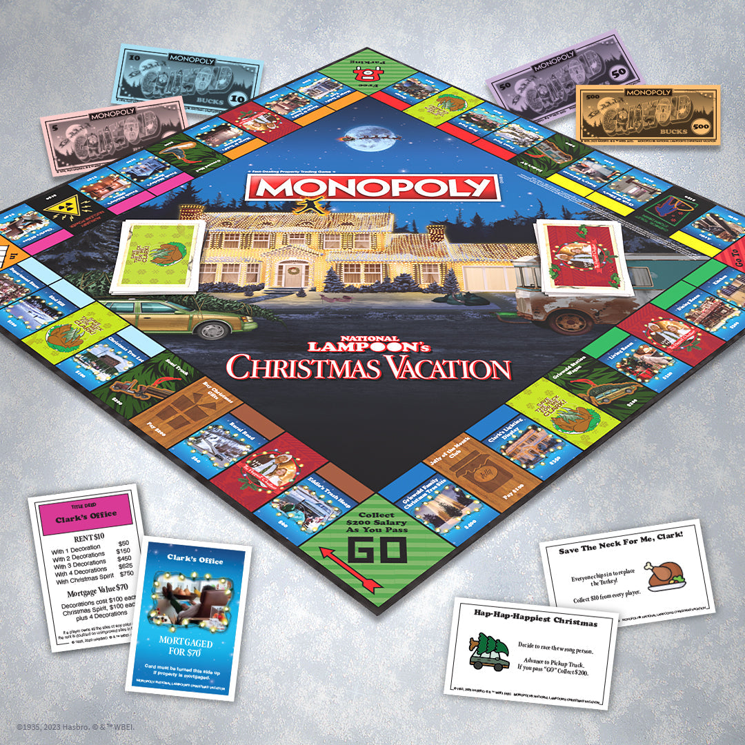 MONOPOLY®: National Lampoon's Christmas Vacation - Board Game Cờ Tỷ Phú - The Op Games